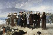 Perez, Antonio Gisbert The Execution of Torrijos and His Companions oil painting on canvas